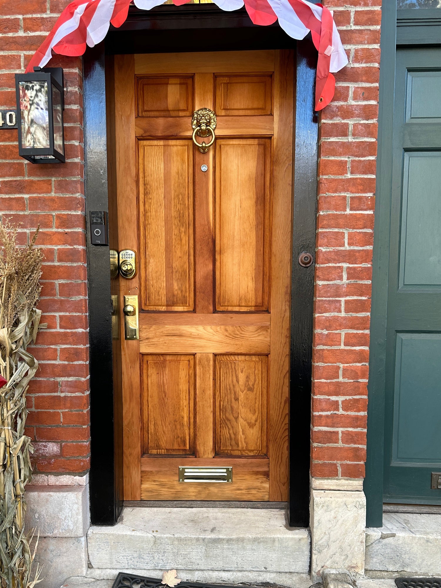 Door Refinished by Build It Right
